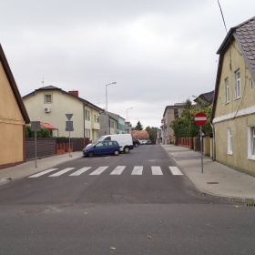 Turek ul. Szkolna - widok od u...