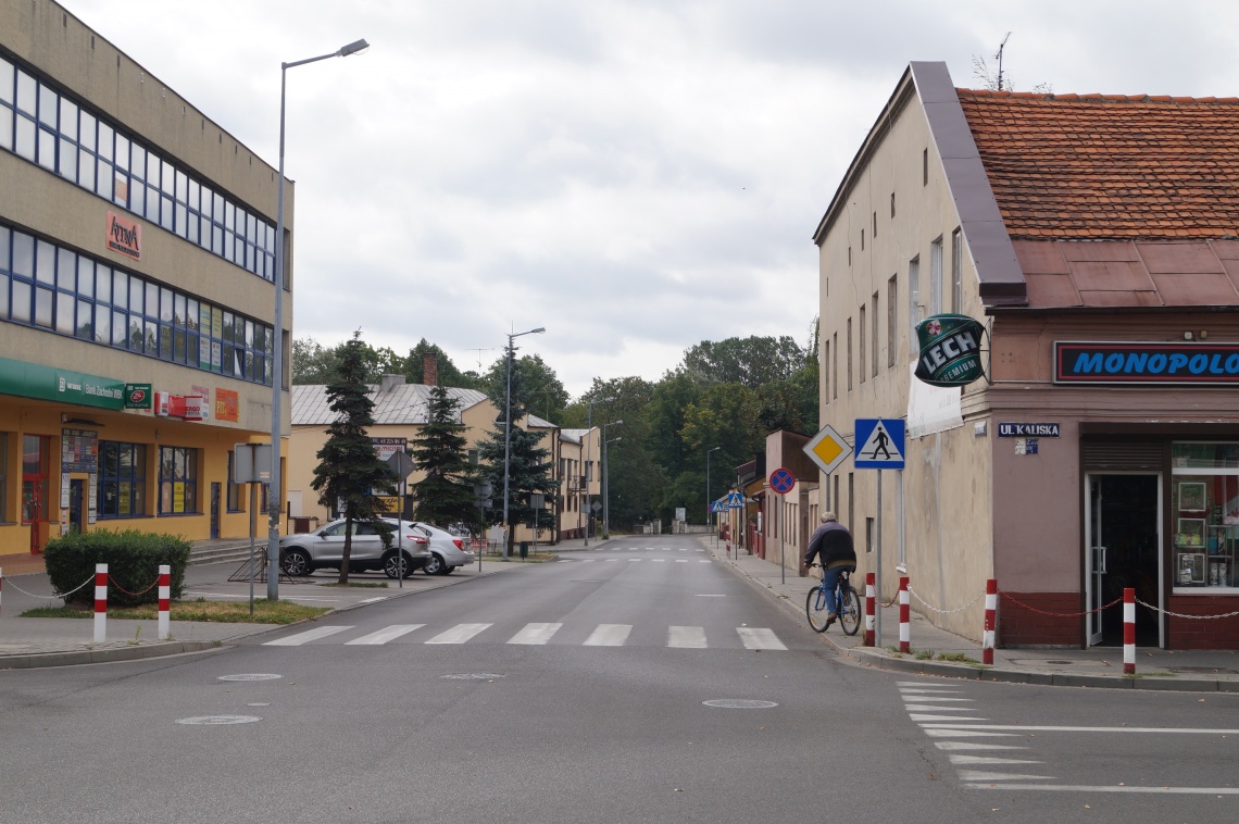 Turek ul. Gorzelniana - widok od ul. Kaliskiej