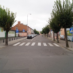 Turek ul. Szeroka - widok od u...