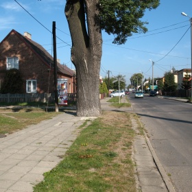 Turek ul. Chopina - widok od t...