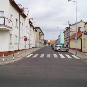 Turek ul. Szkolna - widok od u...