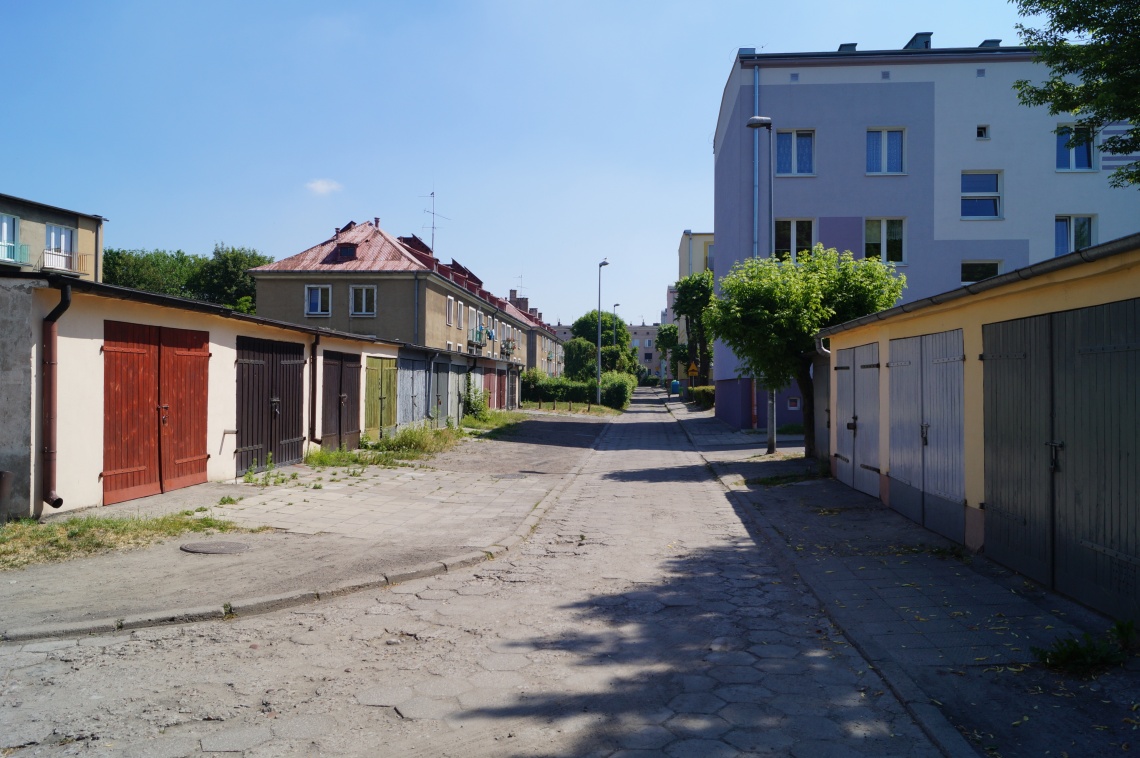 Turek ul. Orzeszkowej - widok od ul. Sportowej